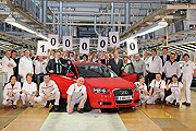 百萬佳績，二代Audi A3寫下生產里程碑