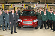 新興市場加溫，Land Rover Freelander 2生產達10萬輛