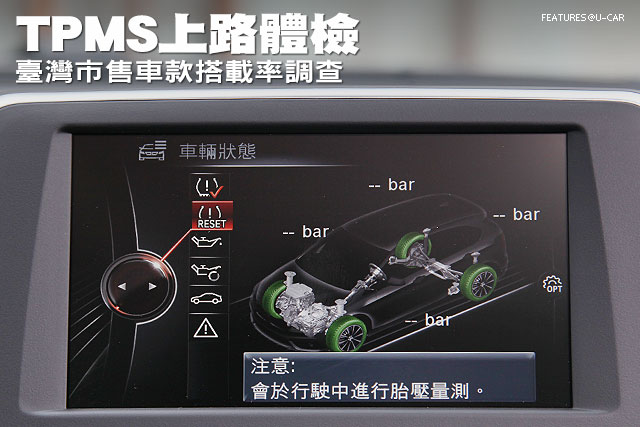 TPMS上路體檢－臺灣市售車款搭載率調查