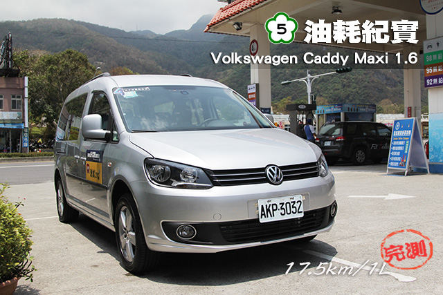 [國道5號油耗紀實]  ─ Volkswagen Caddy Maxi 1.6