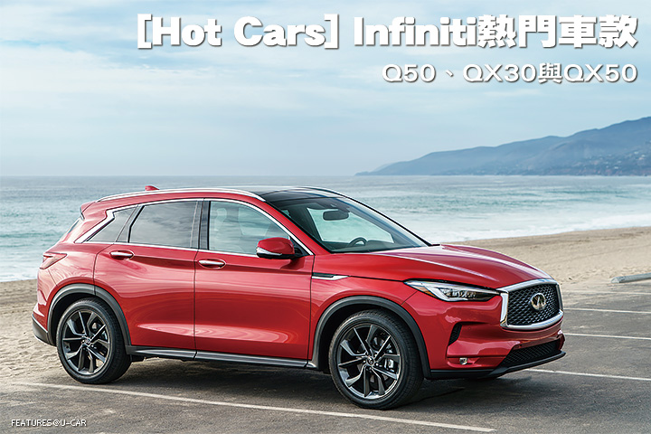 [Hot Cars] Infiniti熱門車款-Q50、QX30與QX50