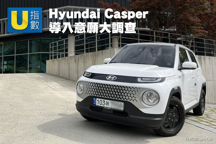 [U指數] Hyundai Casper 高達8成期待國內導入，吸睛度完勝兄弟Kia Picanto