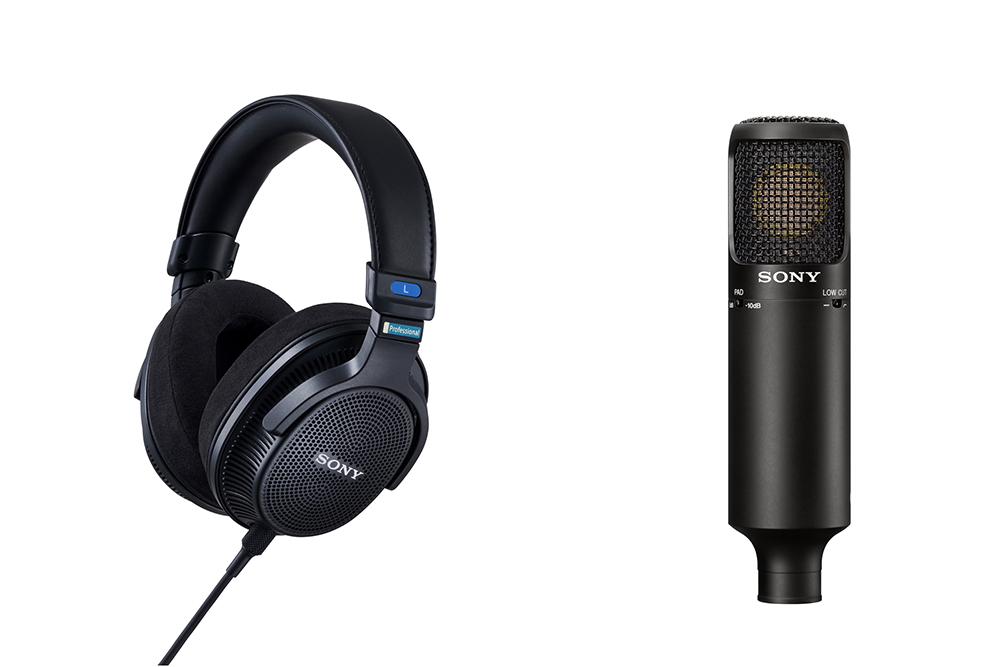 Sony發表全新MDR-MV1監聽耳機、C-80專業電容麥克風