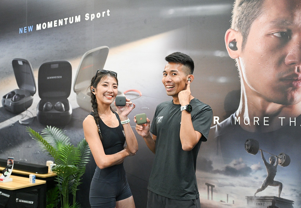 Sennheiser於台灣戶外用品展發表Momentum Sport旗艦運動真無線